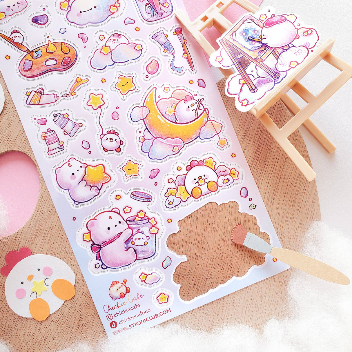 Starlight Studio Sticker Sheet