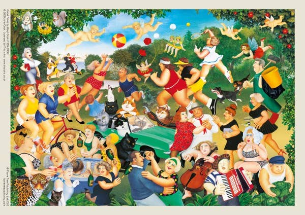 Beryl Cook: Good Times 1000 Piece Jigsaw Puzzle
