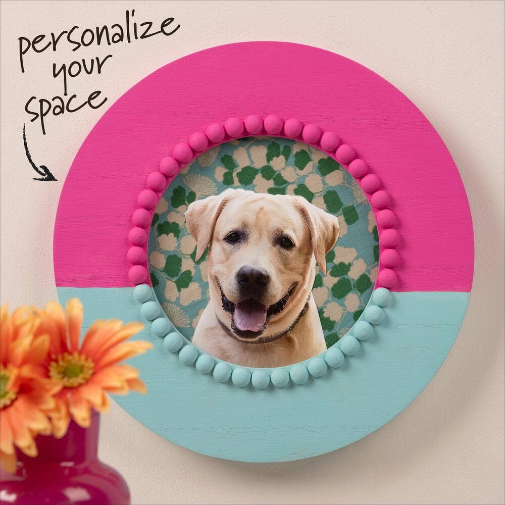 Bucilla® Wood Embroidery Hoop Frame - 6” Beaded Circle