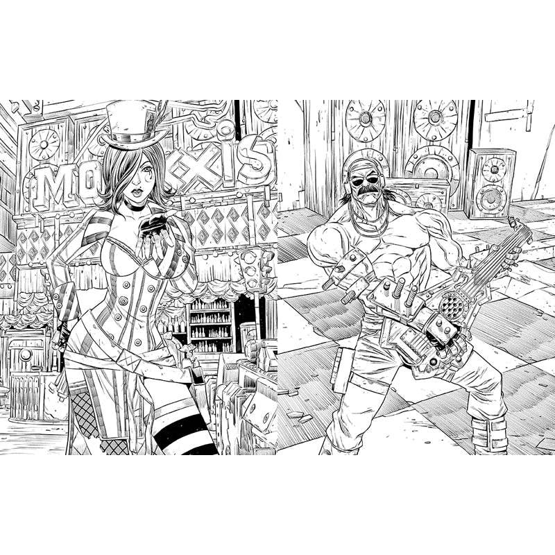Borderlands: The Official Coloring Book (NEW!)