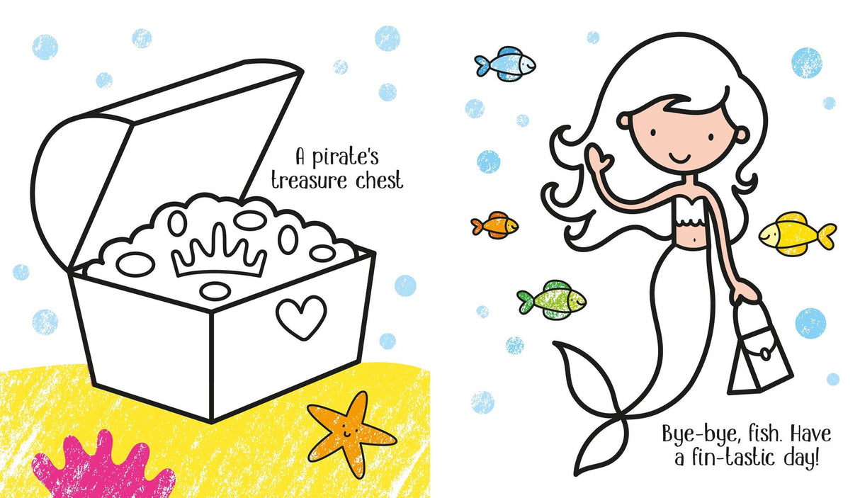 Little Coloring Mermaids: Usborne