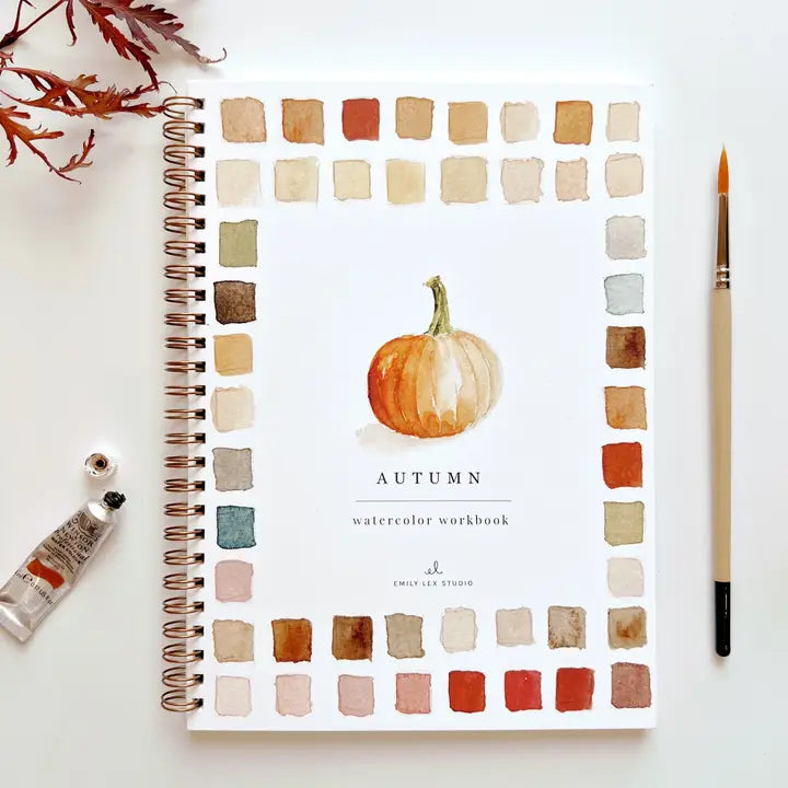Autumn Emily Lex Watercolor Workbook
