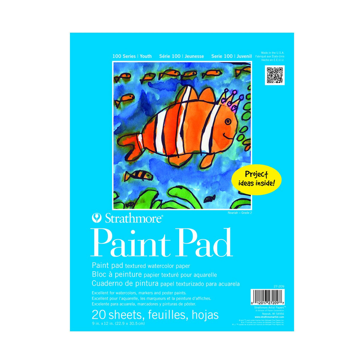 Strathmore Kids Paint Pad, 9 in x 12 in