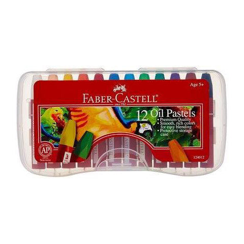 Faber-Castell Oil Pastel Set, 12-Colors