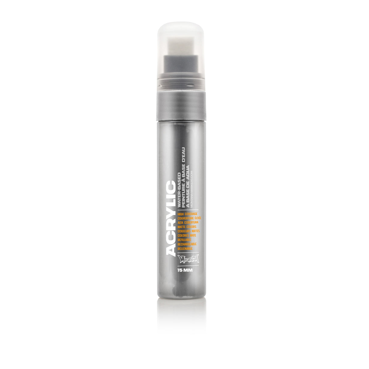 Montana Cans Acrylic Paint Marker, 15mm, Standard Nib, Gravel
