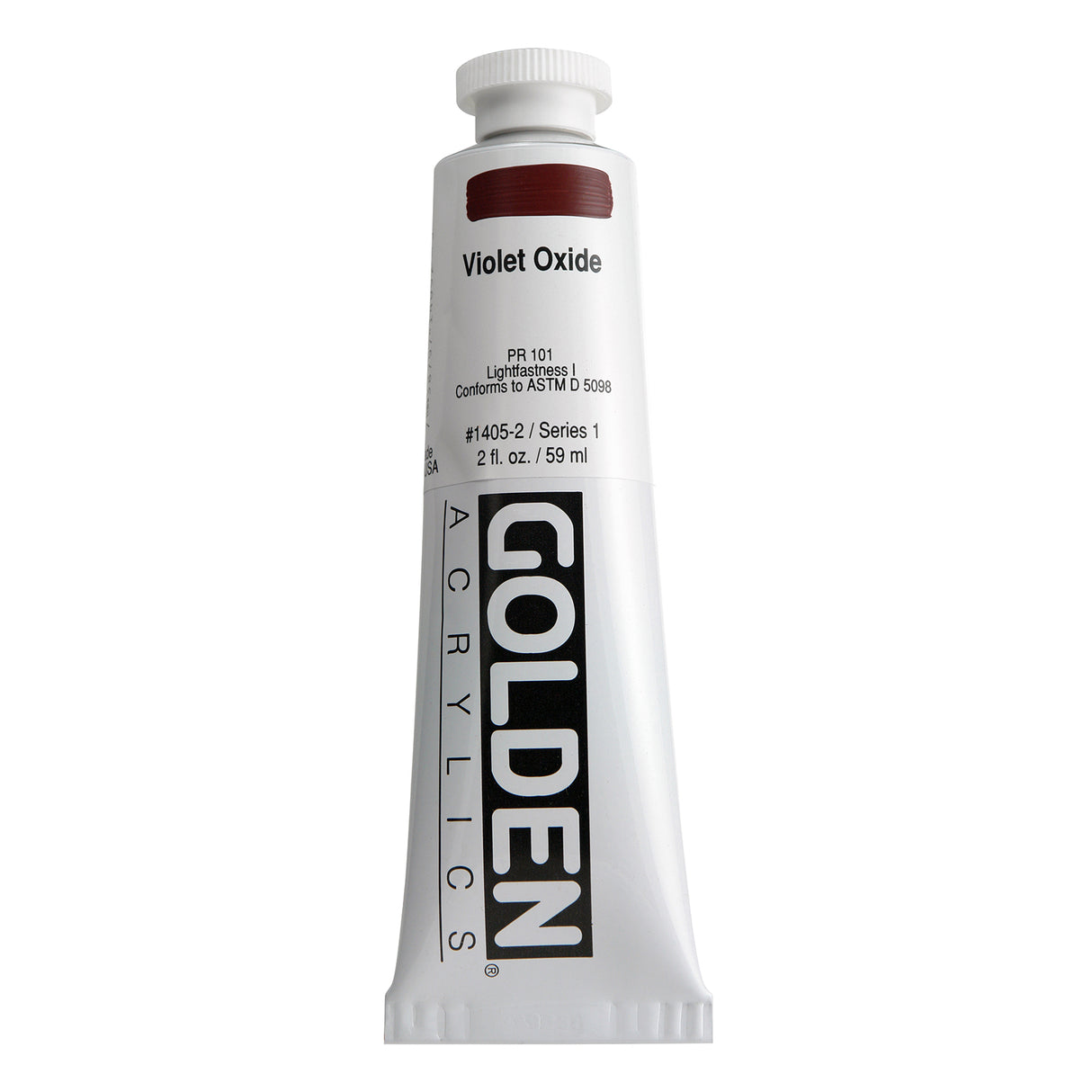 Golden Heavy Body Acrylic, 2 oz., Violet Oxide