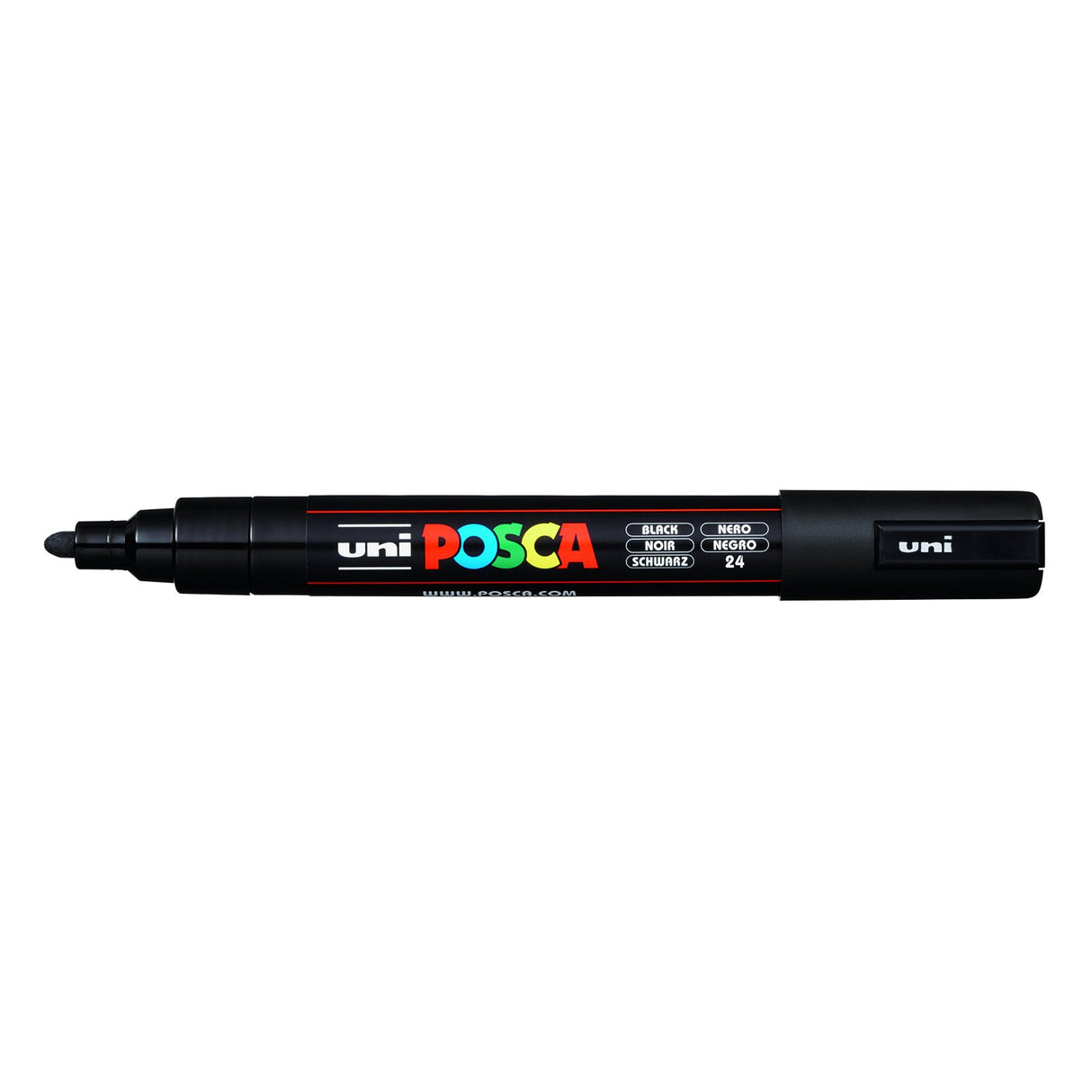 POSCA Paint Marker, PC-5M Medium Bullet, Black