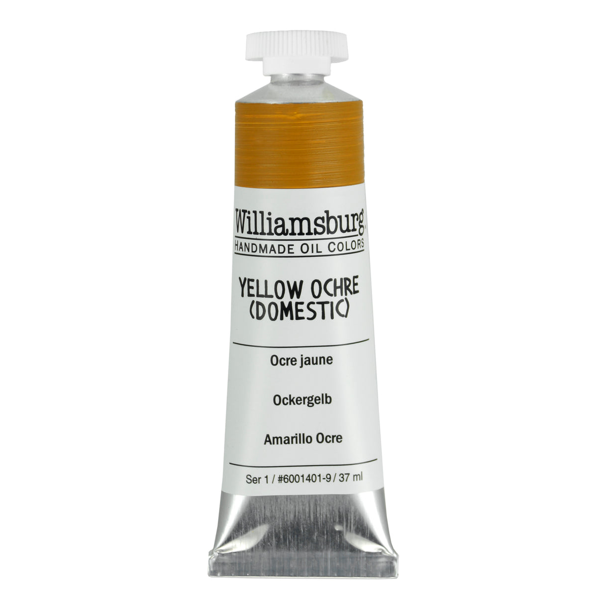 Williamsburg Artist Oil Color, 37ml Tube, Yellow Ochre (Domestic)