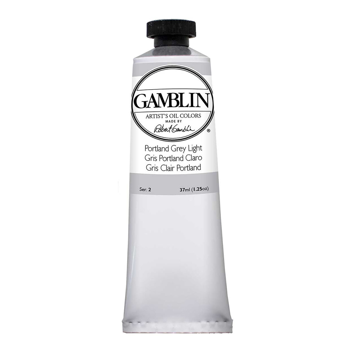 Gamblin Artist Grade Oil Color, 37ml, Portland Grey Light