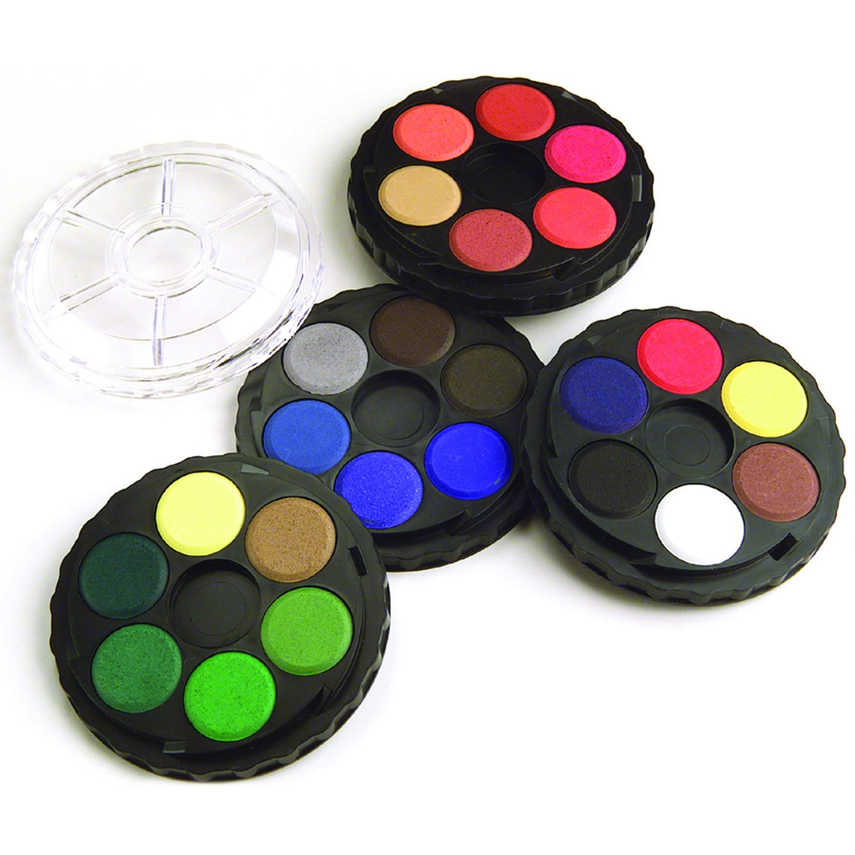 Koh-I-Noor Watercolor Wheel Stack Pack, 24-Colors