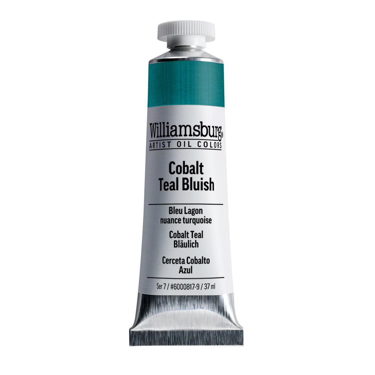 Williamsburg Artist Oil Color, 37ml Tube, Cobalt Teal Bluish