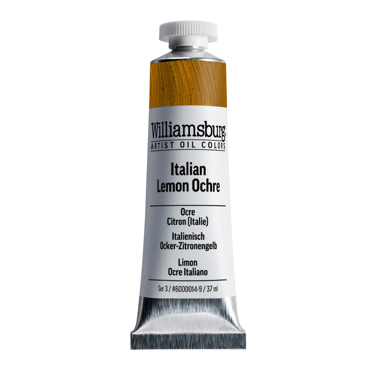 Williamsburg Artist Oil Color, 37ml Tube, Italian Lemon Ochre