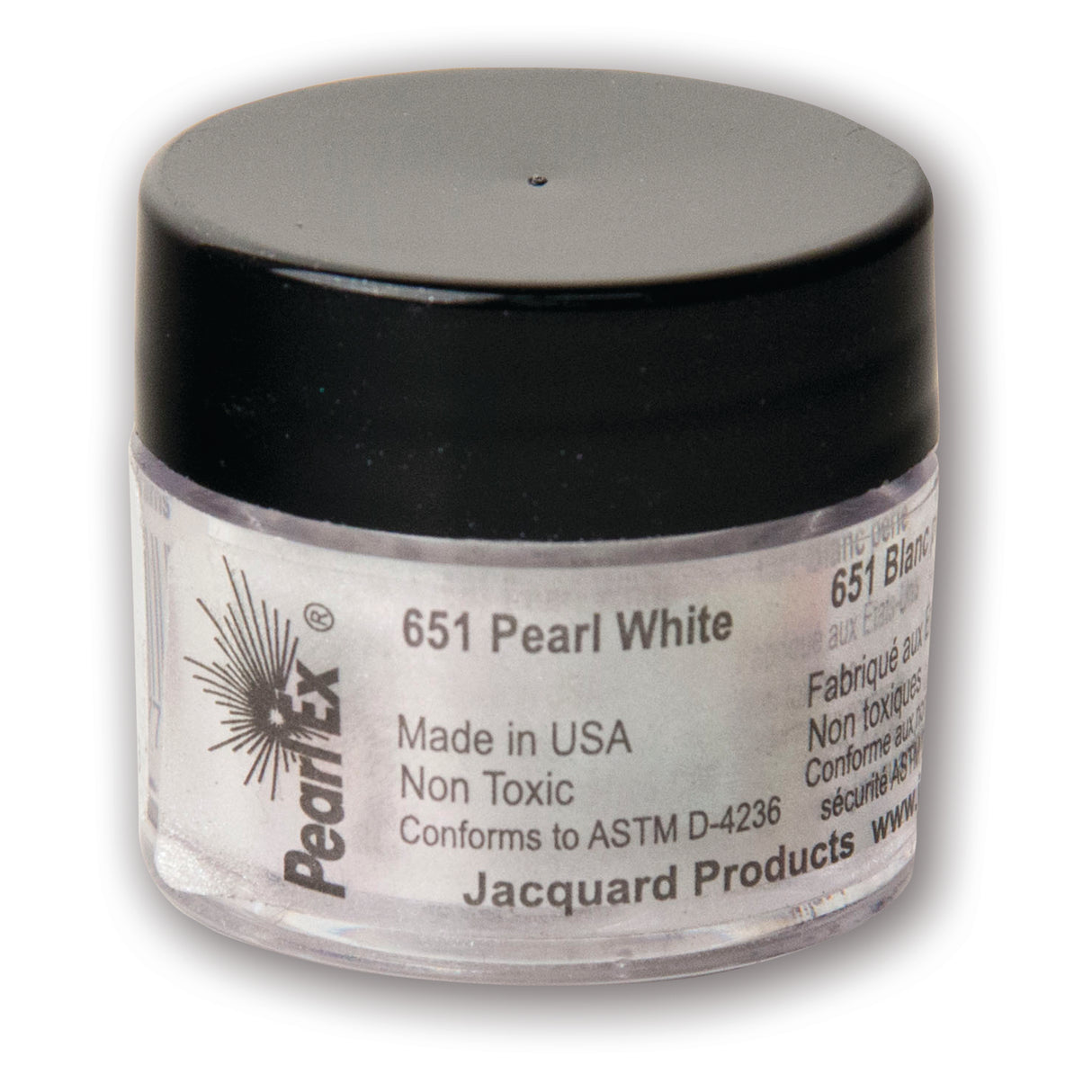 Jacquard Pearl Ex Pigment, 3g, Pearl White