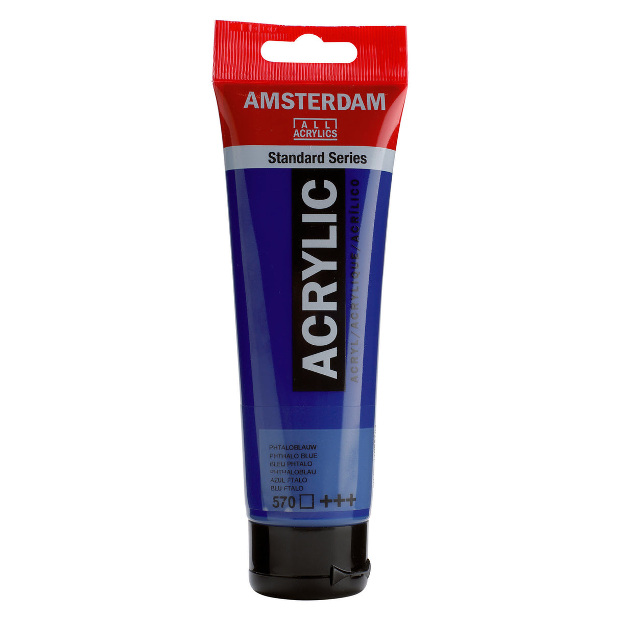 Amsterdam Standard Series Acrylic Paint, 120ml, Phthalo Blue