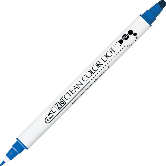 Zig Clean Color Dot Twin, Blue