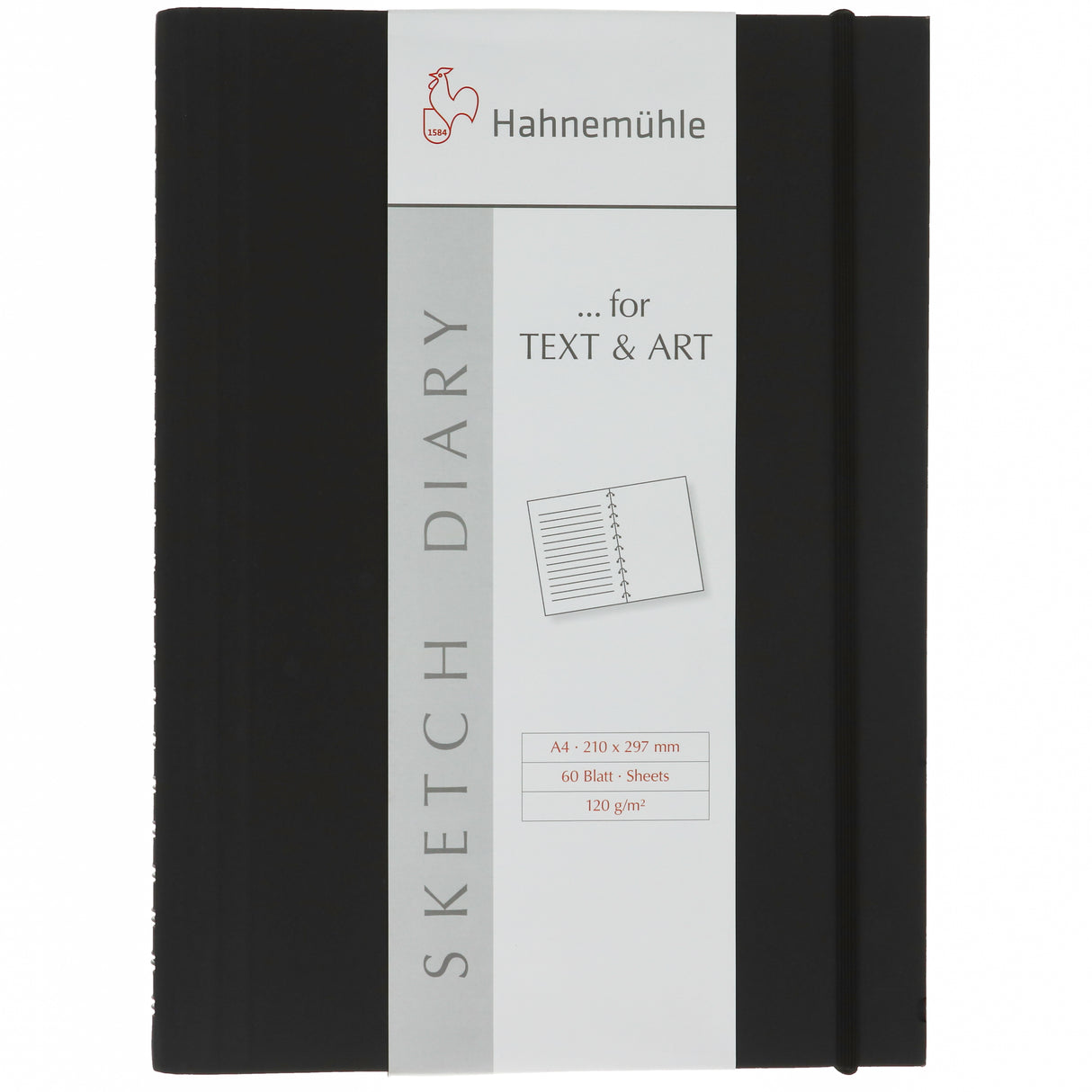Hahnemuehle Sketch Diary, 4.1 in x 5.8 in, A6