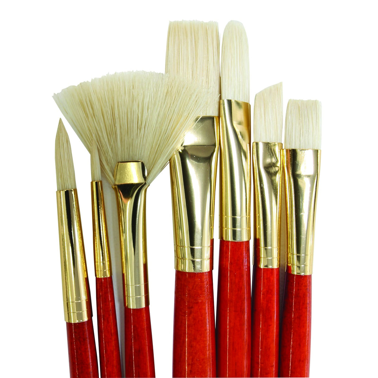 Princeton Brush Real Value 7-Brush Bristle Brush Set