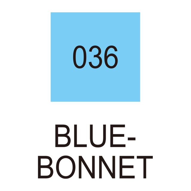 Zig Clean Color Dot Twin, Bluebonnet