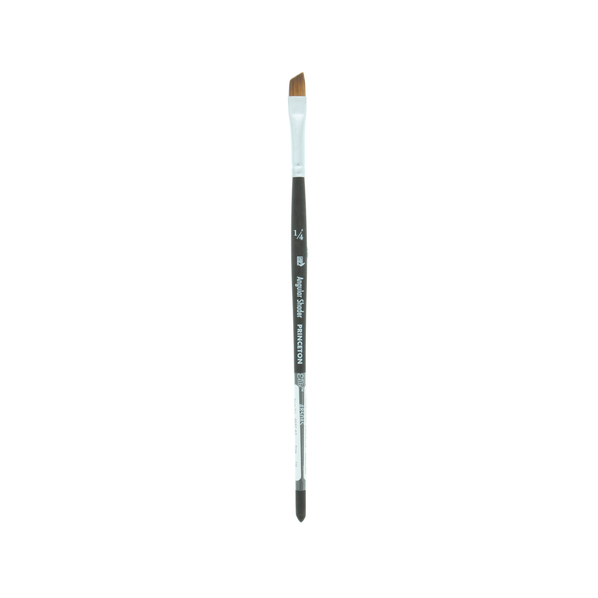 Princeton Brush Aqua Elite Synthetic Kolinsky Sable Watercolor Brushes, Angles, Angle Shader 1/4