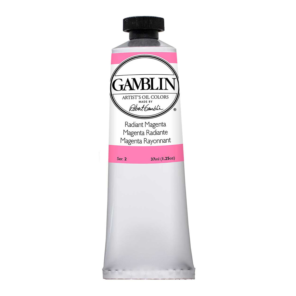 Gamblin Artist Grade Oil Color, 37ml, Radiant Magenta