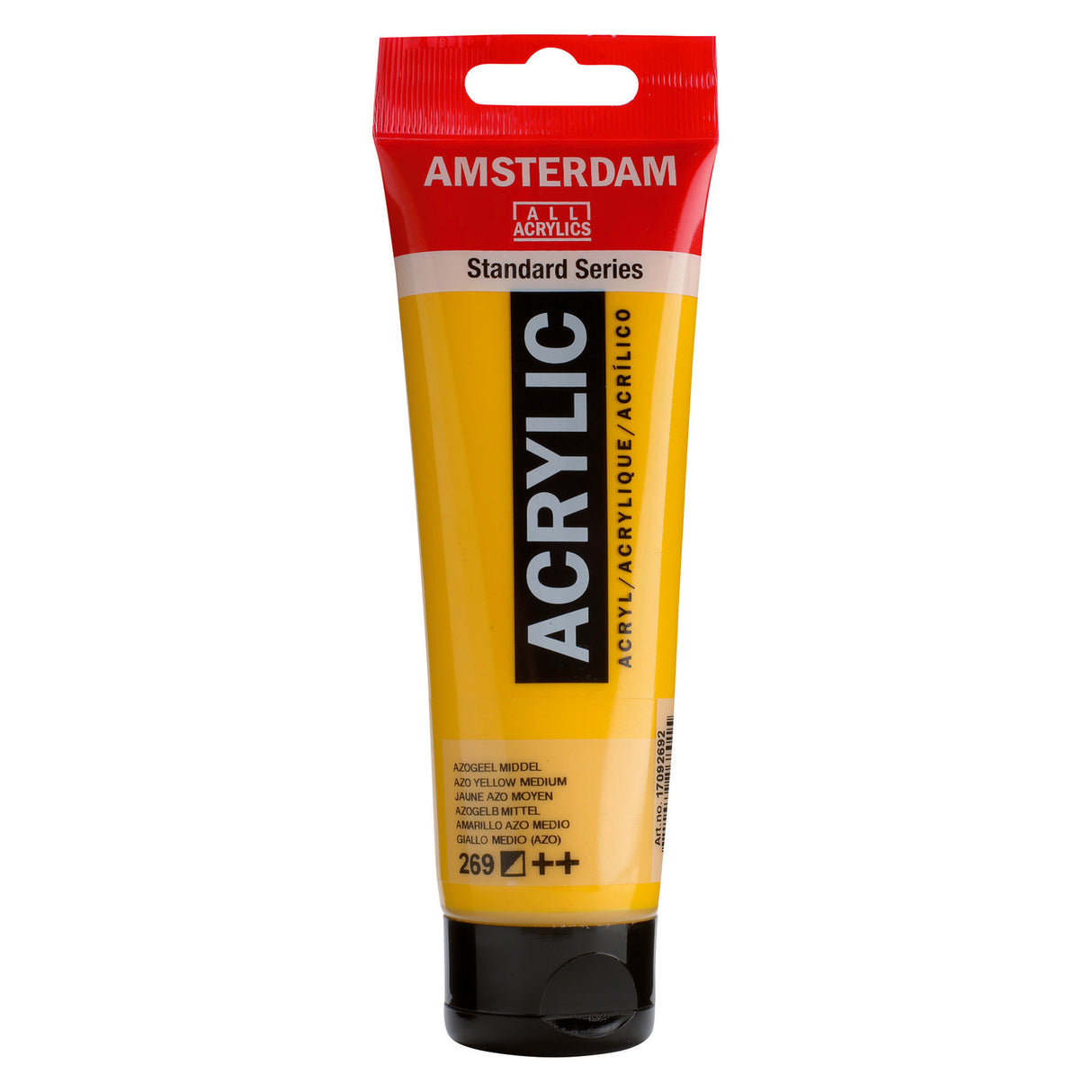 Amsterdam Standard Series Acrylic Paint, 120ml, Azo Yellow Medium