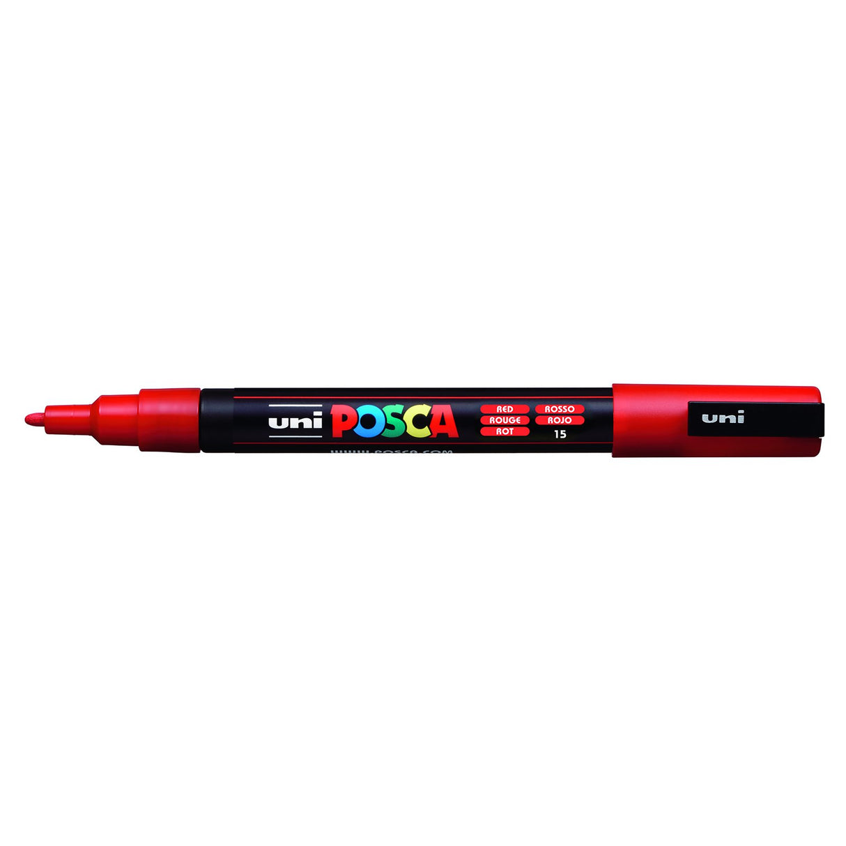 POSCA Paint Marker, PC-3M Fine Bullet, Red