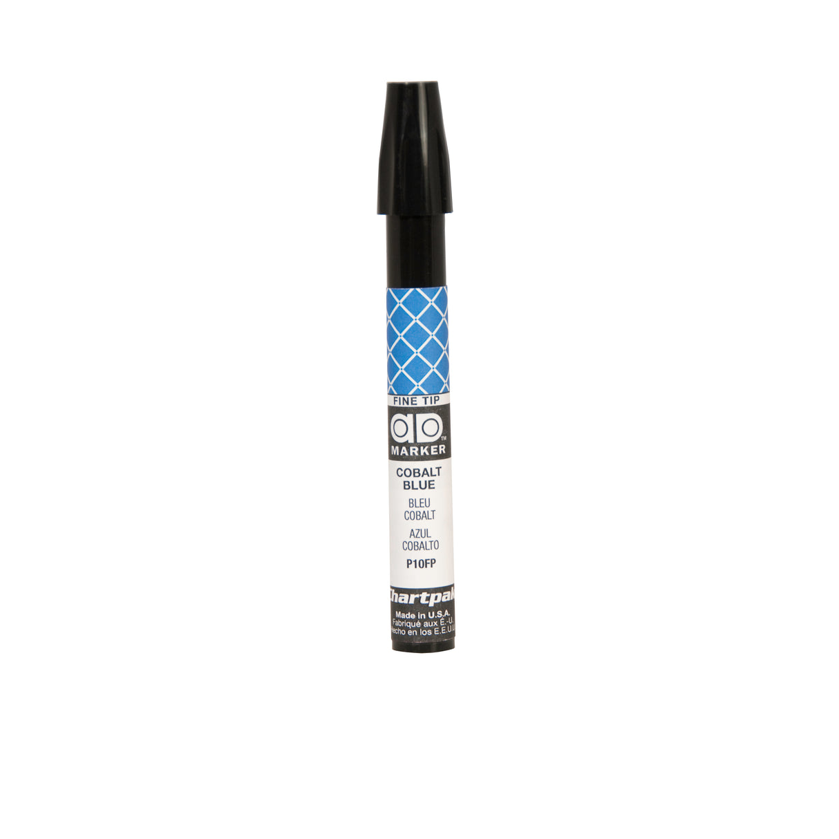 Chartpak Fine-Tip Ad Marker, Cobalt Blue