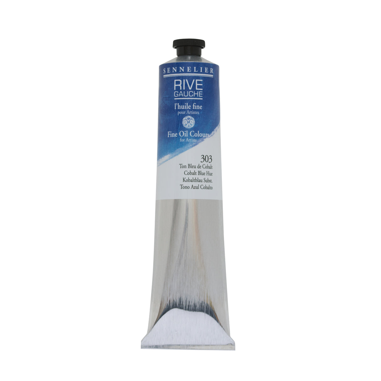 Sennelier Rive Gauche Oil Paint, 200ml, Cobalt Blue Hue