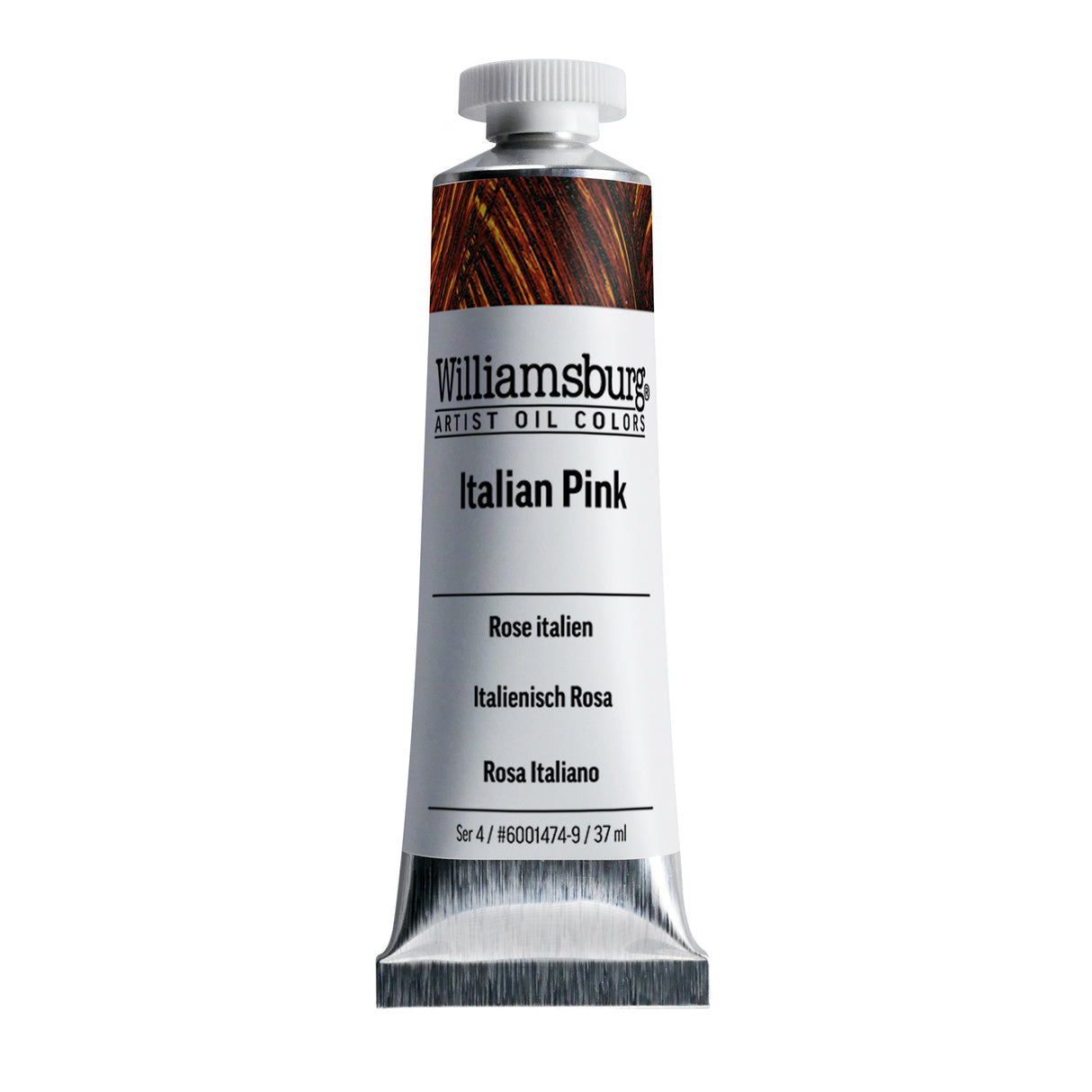 Williamsburg Artist Oil Color, 37ml Tube, Italian Pink