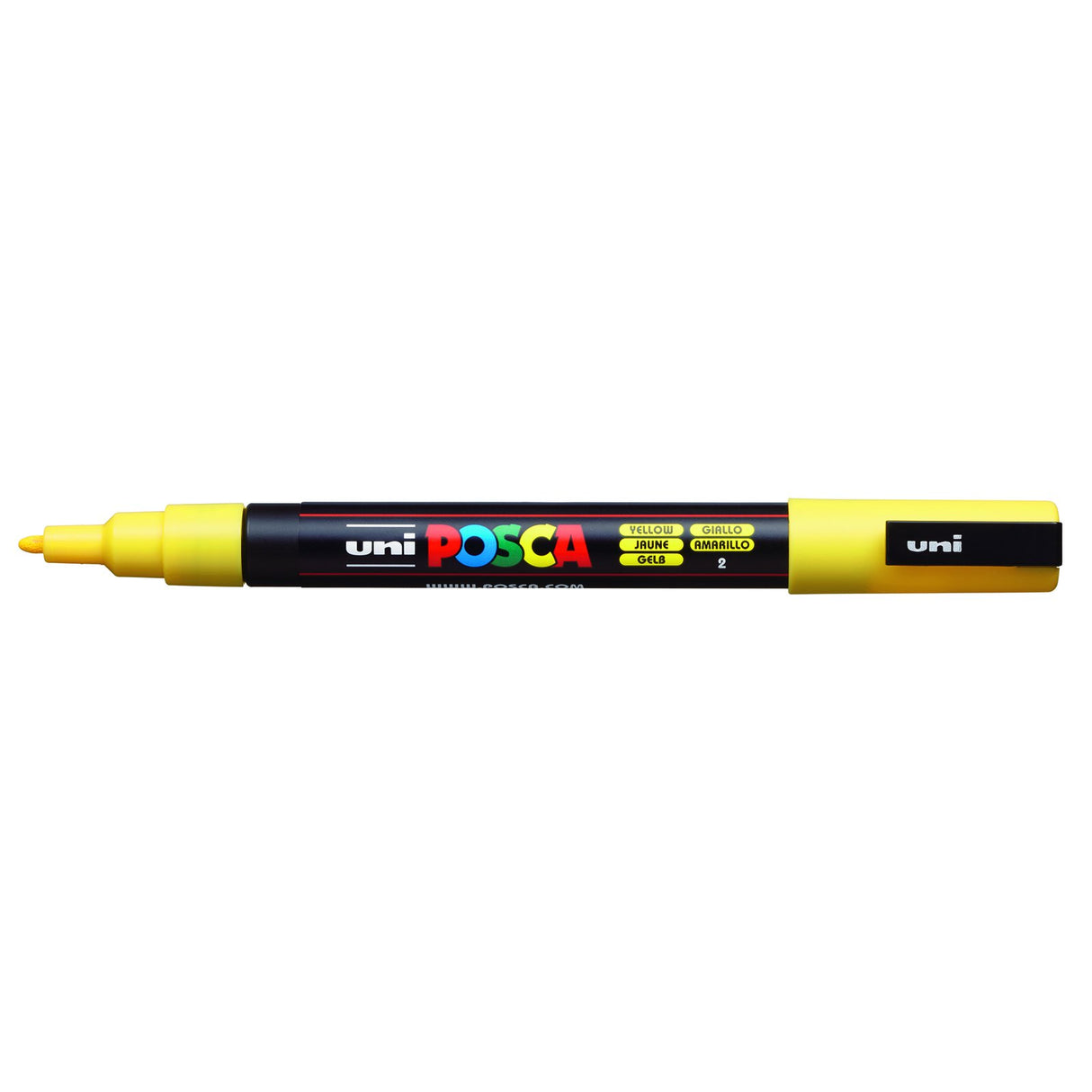 POSCA Paint Marker, PC-3M Fine Bullet, Yellow