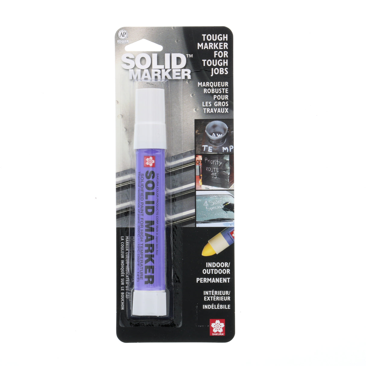 SAKURA Solid Marker, The Original Solidified Paint Marker, 1PK White