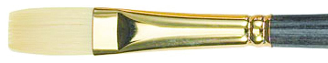 Princeton Brush Dakota Synthetic Hog Bristle Oil & Acrylic Brush, Flat, 10