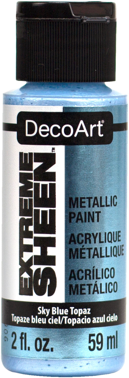 DecoArt Extreme Sheen Acrylic Color, 2 oz., Sky Blue Topaz