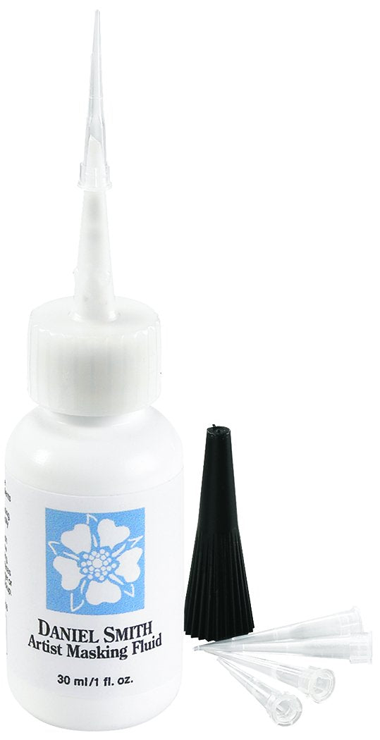 Daniel Smith Masking Fluid & 5-Tip Applicator System, 5ml