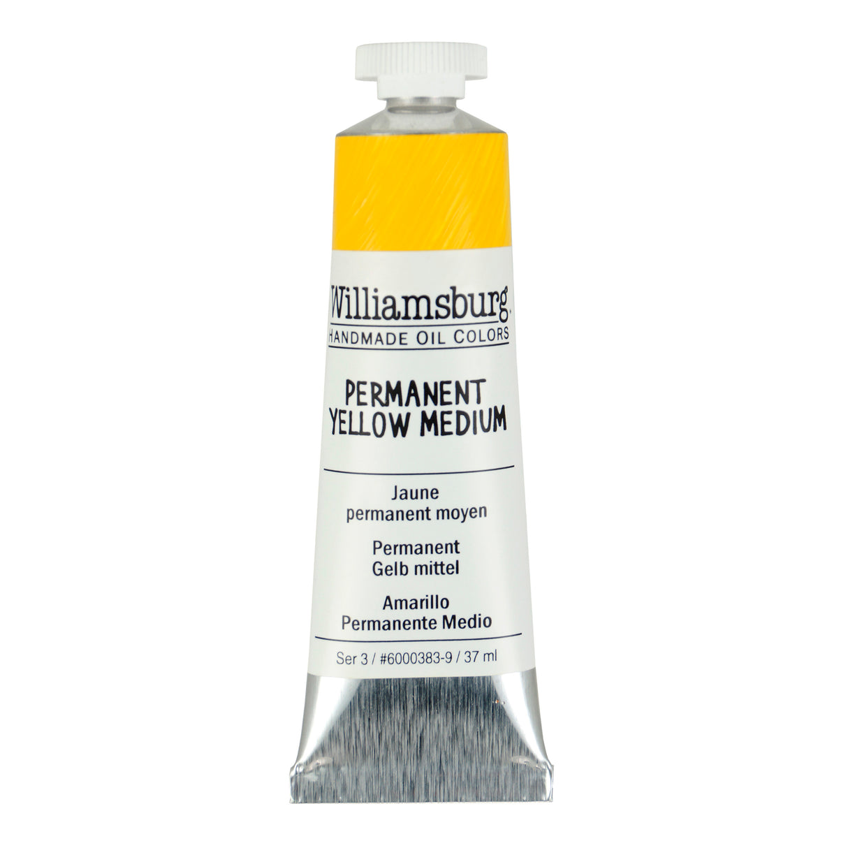 Williamsburg Artist Oil Color, 37ml Tube, Permanent Yellow Medium