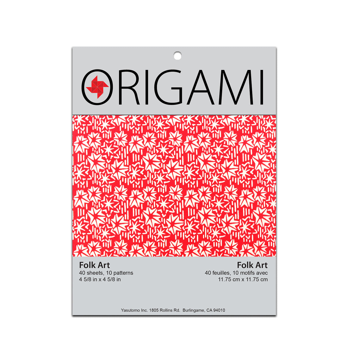 Yasutomo Origami Paper, 4-5/8 in, Japan Prints