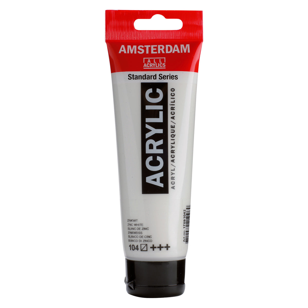 Amsterdam Standard Series Acrylic Paint, 120ml, Zinc White