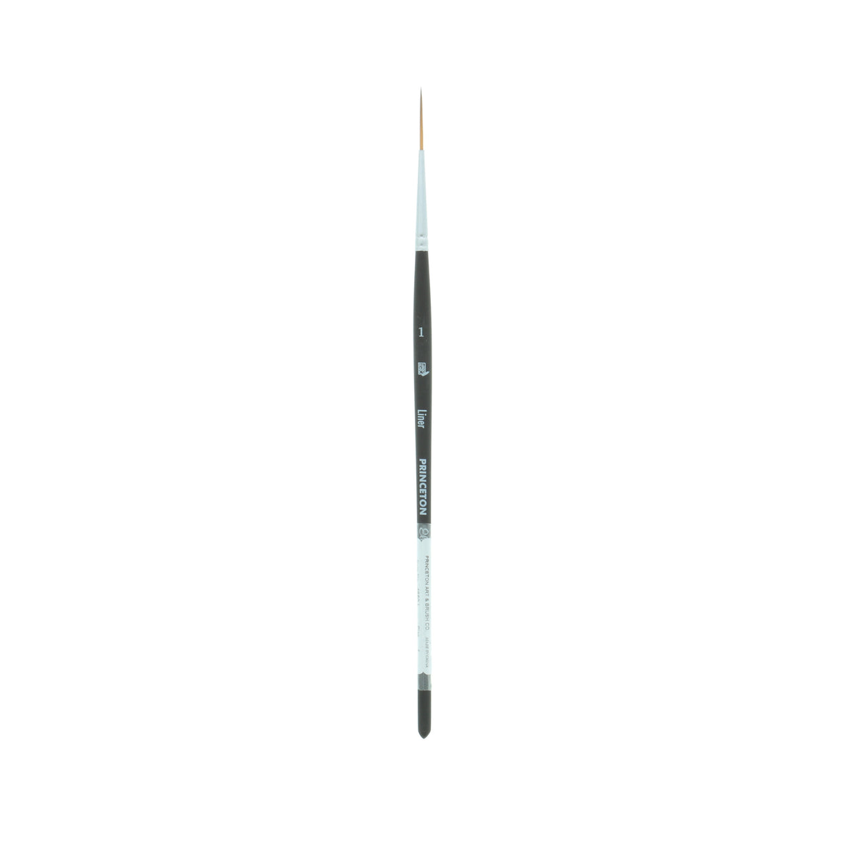 Princeton Brush Aqua Elite Synthetic Kolinsky Sable Watercolor Brushes, Liners, Liner 1