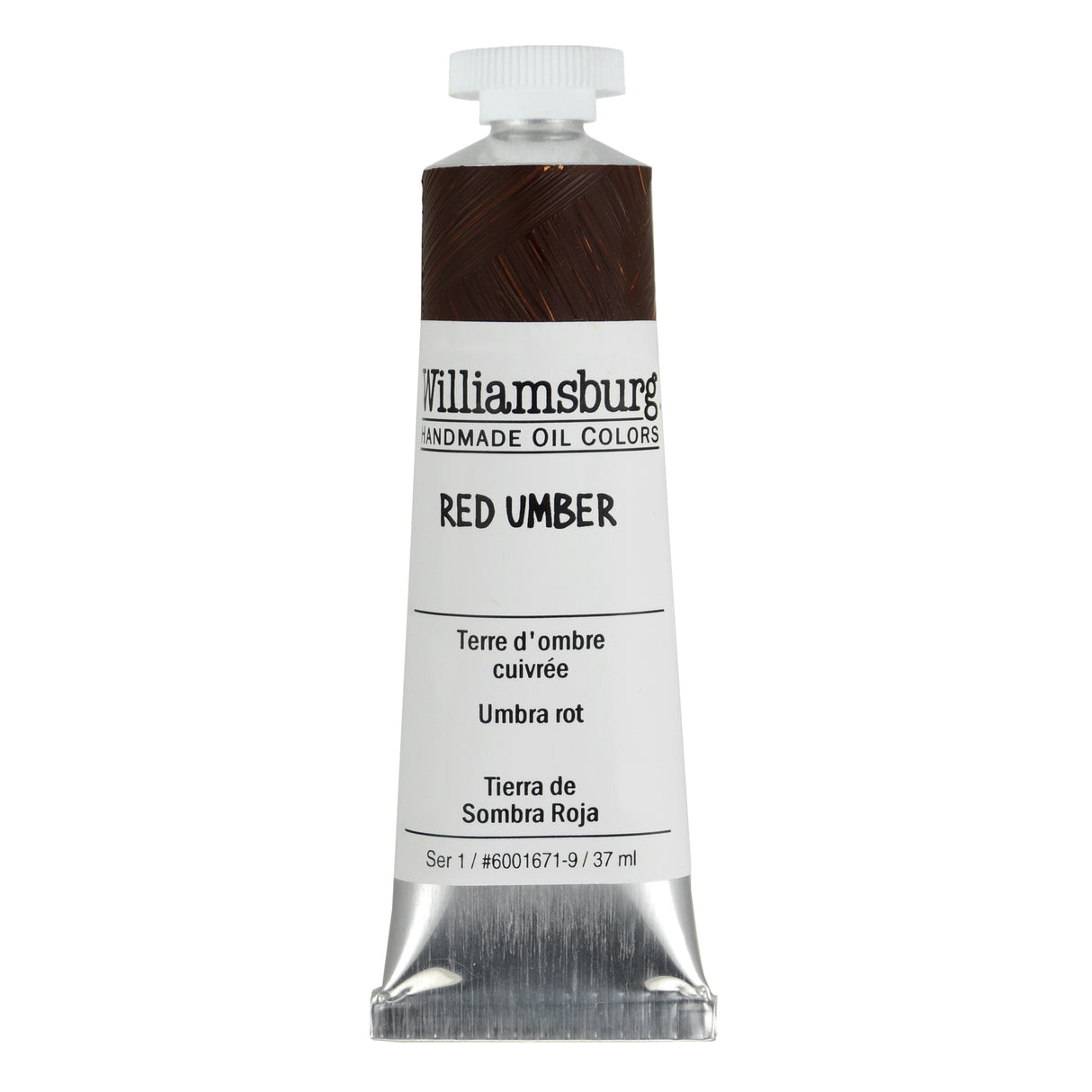 Williamsburg Artist Oil Color, 37ml Tube, Red Umber