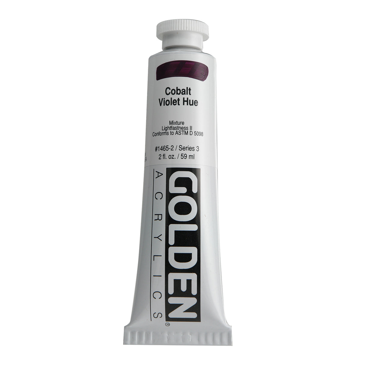 Golden Heavy Body Acrylic, 2 oz., Cobalt Violet Hue