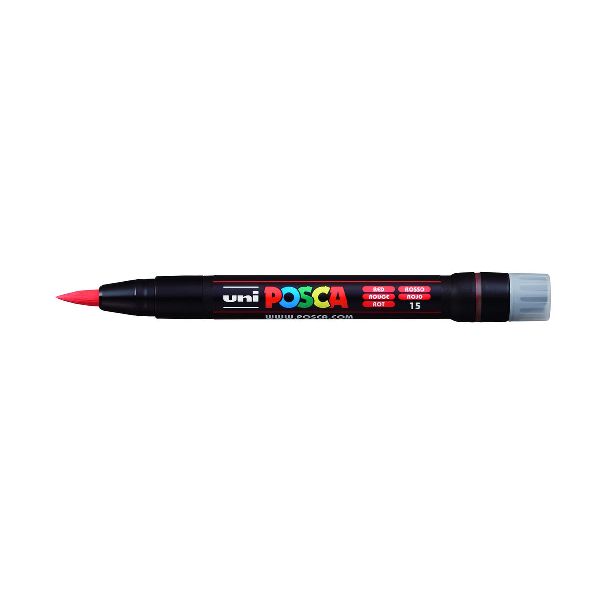 POSCA Paint Marker, PCF-350 Brush, Red
