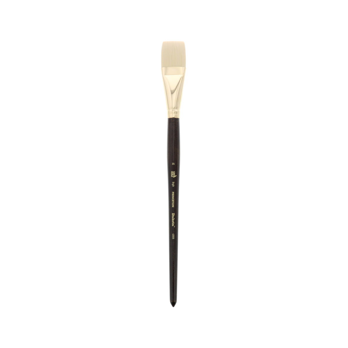 Princeton Brush Dakota Synthetic Hog Bristle Oil & Acrylic Brush, Bright, 16