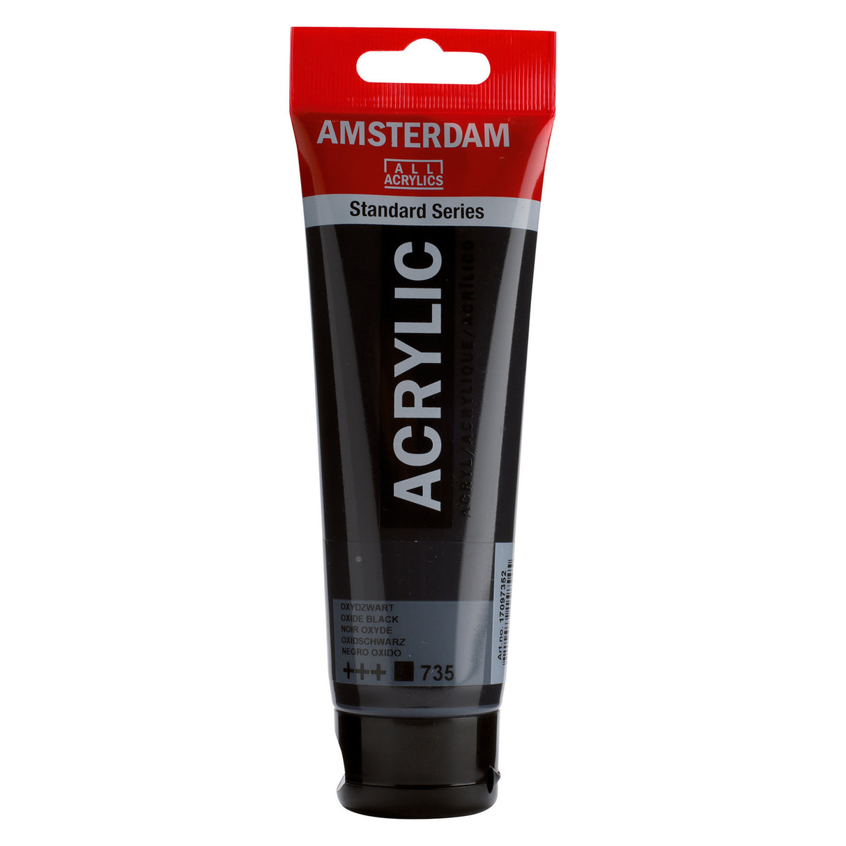 Amsterdam Standard Series Acrylic Paint, 120ml, Oxide Black