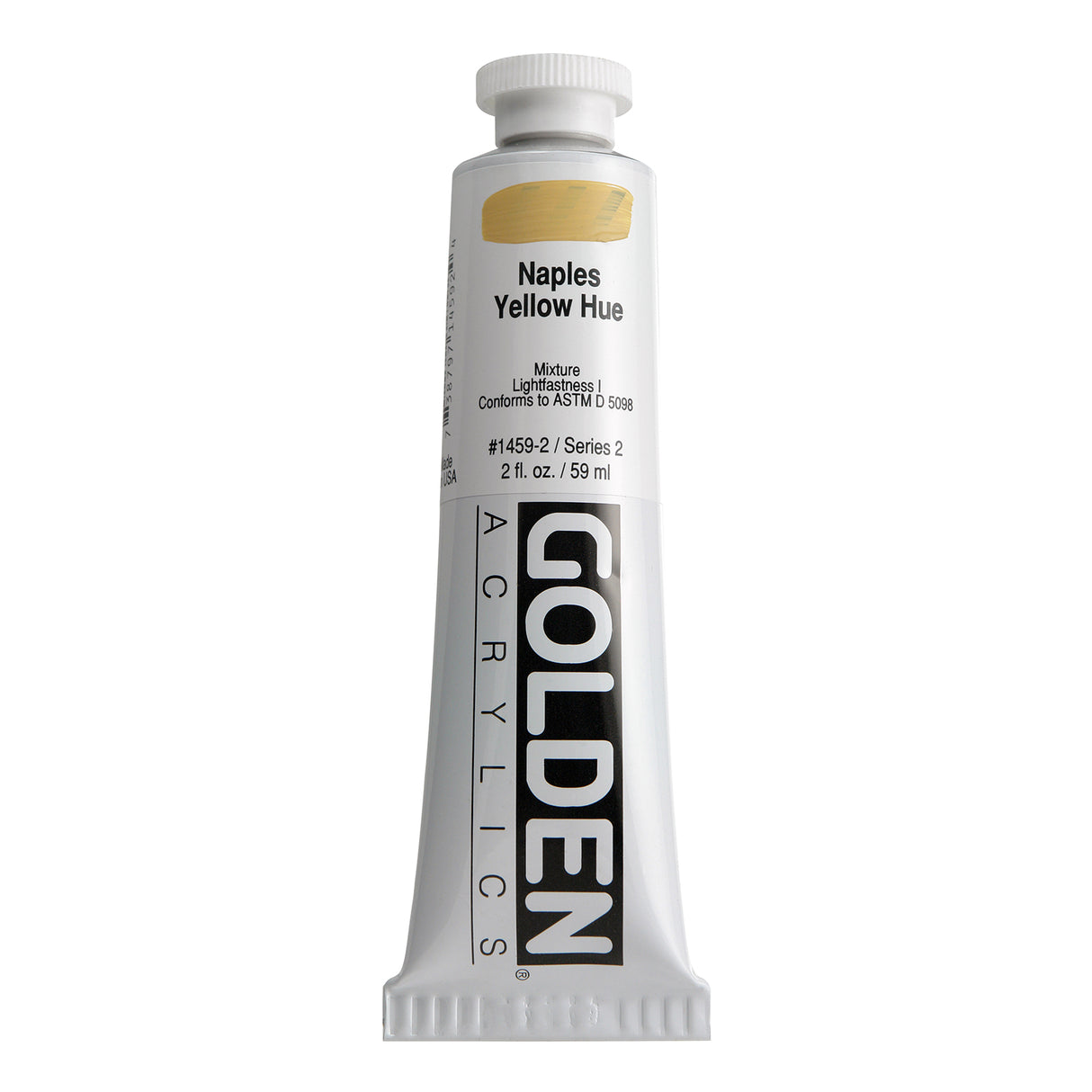 Golden Heavy Body Acrylic, 2 oz., Naples Yellow Hue