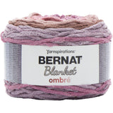 Bernat Blanket Ombre Yarn-Dusty Rose Ombre
