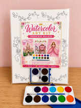 Watercolor Art Kit: Princess Theme Designs