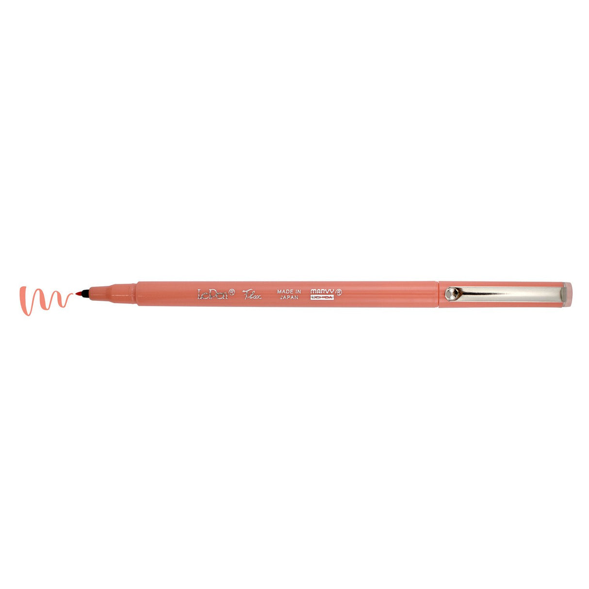 Uchida Le Pen Flex Pens Coral Pink