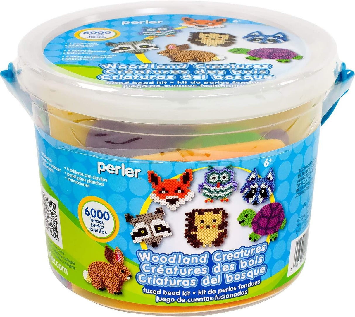 Perler Fused Bead Bucket Kit-Woodland Creatures