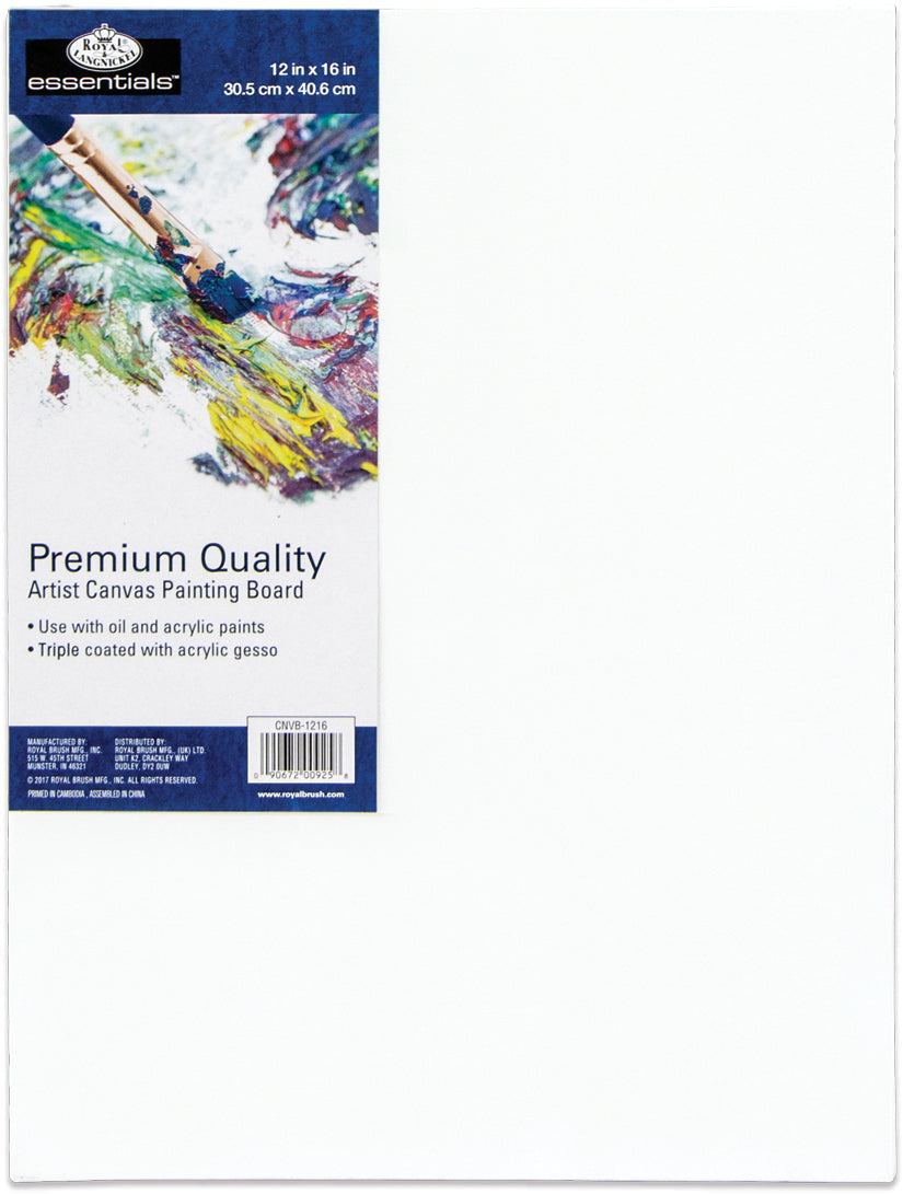 Royal Langnickel essentials(TM) Premium Canvas Board-12"x16"