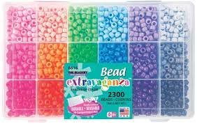 The Beadery 18 Compartment Bead Box-Shades Of Color